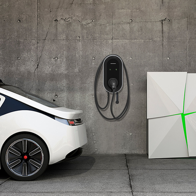 التيار المتردد الخارجي 7kw شاحن سيارة كهربائية محمولة لمنطقة موقف السيارات رياض الأطفال