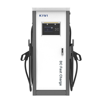 Ccs 60kw Dc شاحن سريع محطات شحن للسيارات الكهربائية العامة في الهواء الطلق ISO15118 DIN70121