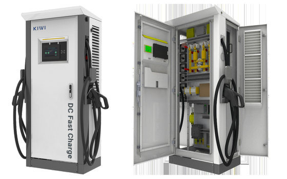 150 كيلوواط محطة شحن الكهربائية التجارية EV DC EV شاحن كومة CCS2 Type2 Ocpp1.6