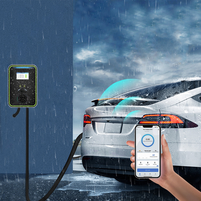 الفنادق الشقق المركبة Ev صندوق محطة شحن CCS2 GB/T المستوى 1 2 مكبس شاحن
