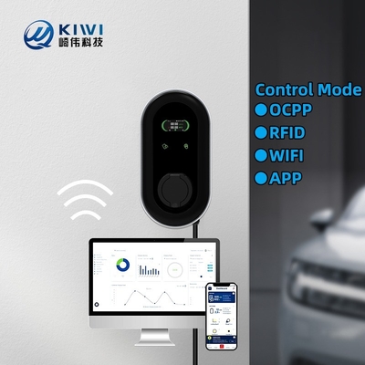 نوع 2 صندوق شحن الحائط 7KW 11KW 22KW مستوى 1 2 EV EU UK FR البرتغال