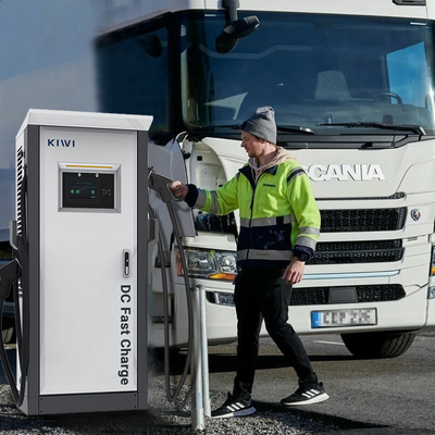 120 كيلوواط DC 3 مرحلة 380 فولت وضع Chademo CCS1 CCS2 GBT محطات الشحن السريع
