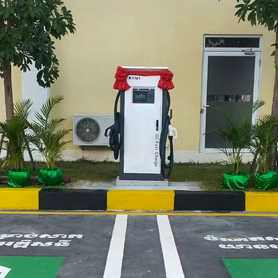DC 200V-1000V الجهد الخارجي KIWI 60kW CCS CHAdeMO شاحن السيارة الكهربائية للشحن