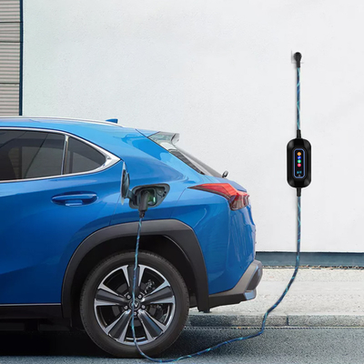 محطة شحن سيارة كهربائية محمولة Tesla Model 2 3.5kW شاحن سيارة كهربائية مع الكشف عن العزل