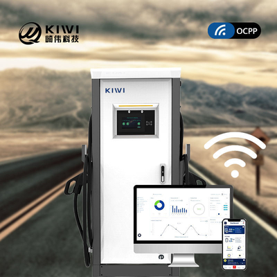 الجهد الخارجي DC 200V-1000V 60KW 120KW CCS2 Chademo Type2 EV كومة شحن DC للسيارات الكهربائية