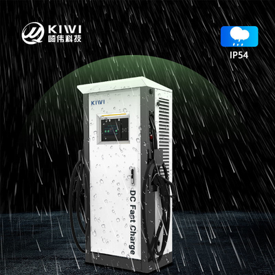 الجهد الخارجي DC 200V-1000V 60KW 120KW CCS2 Chademo Type2 EV كومة شحن DC للسيارات الكهربائية