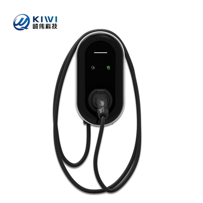 7kw الحمل الديناميكي نوع 2 السيارة الكهربائية AC EV شاحن الجدار تركيب للمنزل