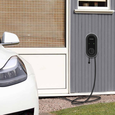 كومة شحن في الهواء الطلق لفولف تيسلا RFID 7KW 30KW 60KW 120KW محطة شحن سريع DC