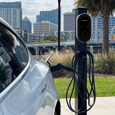 RS485 الاتصالات 7kW الطاقة الخارجة نوع 2 EV شاحن السيارة والبوكس ل 16A 32A 40A