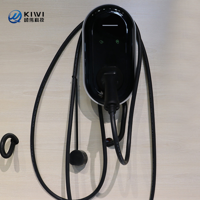 محطات الشحن السريع للسيارات الكهربائية RCD AC تسرب 7kw شاحن EV واحد المرحلة