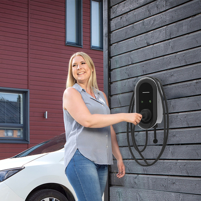 حماية IP65 شاحن سيارة كهربائية 7kw مع معيار واجهة من النوع-1/النوع-2/GB/T