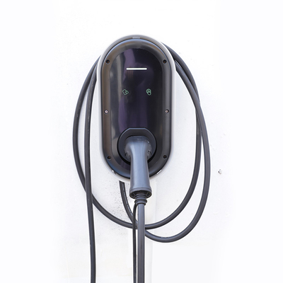 شاحن الجدار 7kw 11kw المستوى 2 AC J1772 Ev مع اتصال RS485 من نقطة إلى نقطة