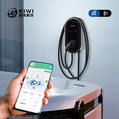 14kw EV الشحن الحائط مع الكشف عن درجة الحرارة الاتصال وكشف العزل