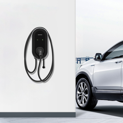 حماية RCD ضد التسرب IP54 5KW 22KW AC EV كومة شحن لـ Tesla في منتزه الترفيه