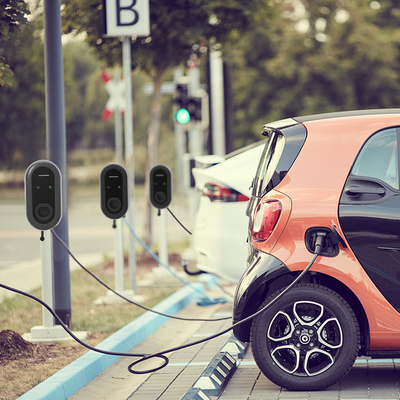 محطة شحن محمولة ذات 3 مراحل 11kW 22kW UL مدرجة شاحن الكهرباء