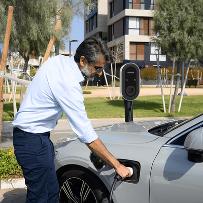 شاحن كهربائي ثلاثي المراحل 11 كيلوواط لعام 2021 Tesla Model S OCPP 1.6J Type 2 32A Connection