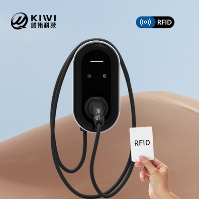 نوع 2 22 كيلوواط ثلاثي المراحل التيار المتردد الخروج الحالي EV الشاحن والبوكس مع RFID تطبيق وظائف OCPP
