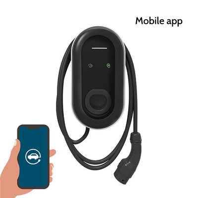 تصنيف IP65 Tesla Model S 3 X Y سكني 22kW محطة شحن كهربائي سريع Wallbox