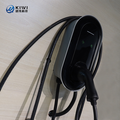 تصنيف IP65 Tesla Model S 3 X Y سكني 22kW محطة شحن كهربائي سريع Wallbox