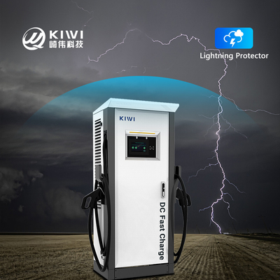 60kw 120kw التيار الخارجي CCS2 Chademo Type2 EV كومة شحن DC للسيارة الكهربائية