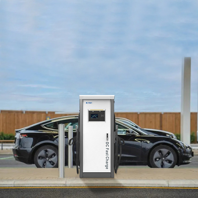 AC 0A-92A نطاق التيار المدخل 60kw-150kwh شاحن سريع CCS 2 شاحن للسيارات الكهربائية