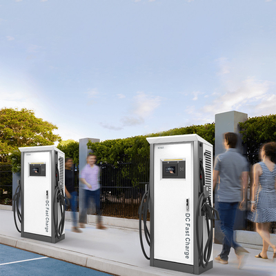 AC 0A-92A نطاق التيار الدخالي الطاقة العالية 60kw 120kw 160kw EV DC شاحن لبنز EQS