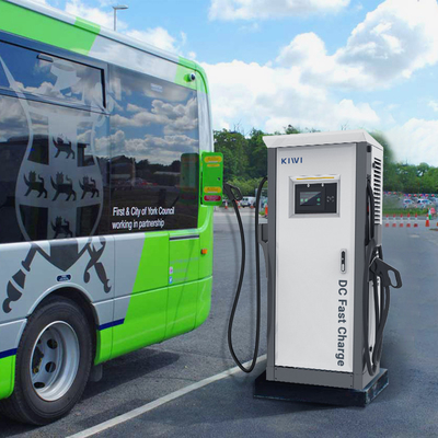 60kW IP54 AC تسرب RCD كومة شحن واقفة على الأرض للسيارات الكهربائية للطاقة