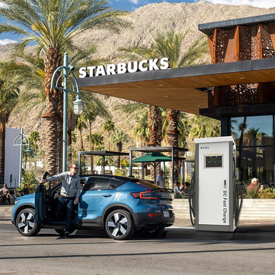 RS485 الكشف عن درجة حرارة الاتصال 60KW شاحن الكهرباء الكهربائية المتردد لمجموعة شحن BMW iX3 من النوع 2