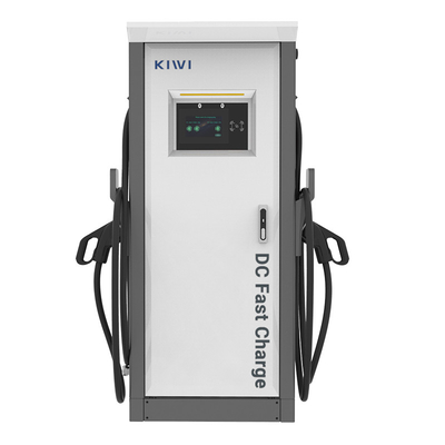 الكشف عن درجة الحرارة 120kw CCS 2 DC شاحن سريع لشحن التردد العالي