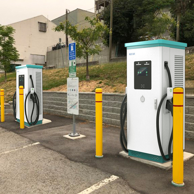تسرب التيار المتردد RCD B 240kw OCCP1.6 DC CCS CE OEM DC محطة شحن سريعة للسيارات الكهربائية