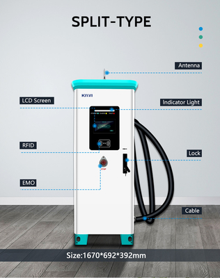 CCS1/CCS2 واجهة معيار 320KW شاحن الكهرباء التجارية للشحن السريع في KIWI DC