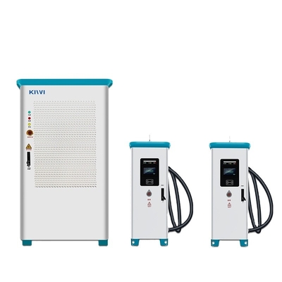 CCS/CHAdeMO/Tesla OCCP 1.6 شاحن EV متزامن 120KW DC بجهد الخروج 150V-1000V
