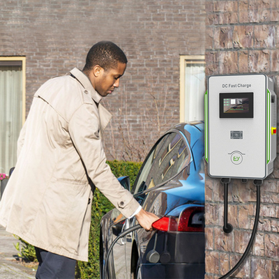 محطة شحن سريع للسيارات الكهربائية 30kW 40kW DC 30mA حماية التسرب