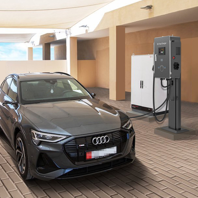 طريقة تثبيت الجدار / العمود 140KW مصنعي معدات شحن EV