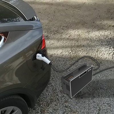 شاحن سريع للسيارات KWI 150V-750V شاحن محمول لسيارات Tesla Model Y / S