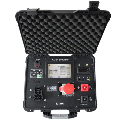DIN70121 بروتوكول CCS1 CCS2 CHAdeMO GB/T مجموعة محاكاة المركبات الكهربائية شحن
