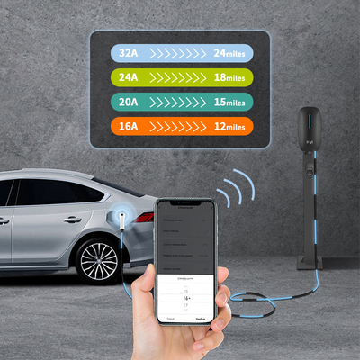 7kw 11kw 22kw AC EV الشاحن المصنعين حائط نصب شحن بندقية كومة لمحطة المركبات الكهربائية التجارية