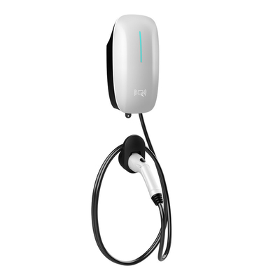 7kw 11kw 22kw النوع 1 النوع 2 Gbt محطة شحن AC EV طريقة البدء والفواتير APP QRCode مع تنزيل USB