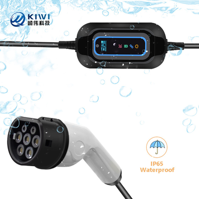 محطة شحن الكهرباء المحمولة المنزلية للسيارات الكهربائية من النوع 2 3.5kw محطة شحن الكهرباء المحمولة
