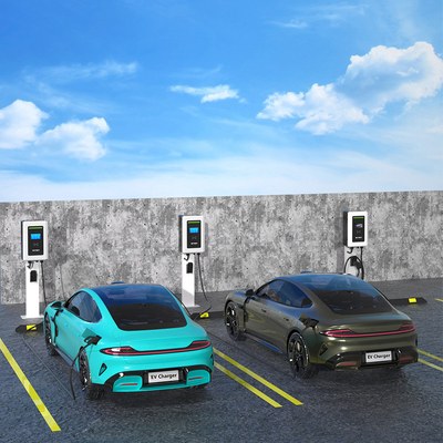 مركبة OEM للسيارات الكهربائية DC السيارات السريعة الشعبية EV الشاحن Wallbox 20kW 30kW 40kW Chademo CCS CCS2 2 محطات شحن EV واحدة