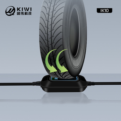 3.5KW مستوى 2 محطة شحن EV المحمولة من النوع 2 IEC 62196 قابل للتعديل 8-32A التيار المتردد التسرب من النوع B RCD 30mA 6mA للمنزل