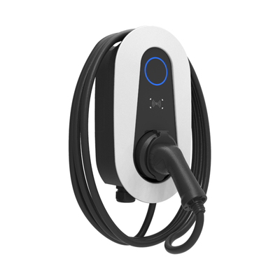 7kW 11kW 22kW نوع 2 شاحن الكهرباء الكهربائية محطة شحن تغير التيار الموجودة على الجدار IP55