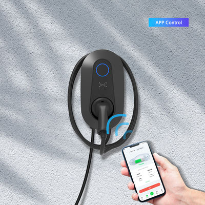 شاحن الكهرباء الكهربائية المتردد بقدرة 7 كيلوواط مع سدادة من النوع 1 / النوع 2 / GB / T و RFID