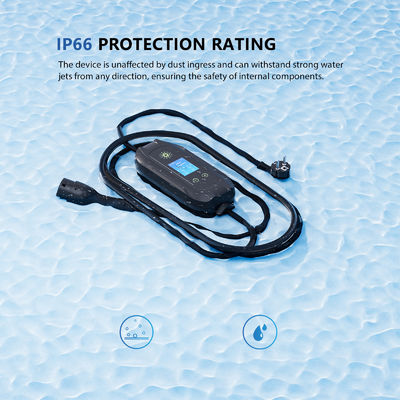 3شاحن الكهرباء المحمول بقوة 5 كيلوواط مع عدادات 1 IP67 16A الخروج