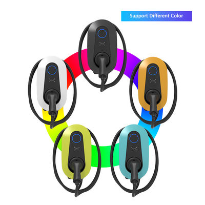 محطة شحن سيارات كهربائية تيار متردد بقدرة 7 كيلو واط مع قابس من النوع 2 واتصال واي فاي