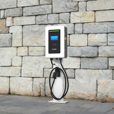 شاحن الكهرباء الكهربائية المتردد 20kW 30kW 40kW مع CCS1 CCS2 GB/T CHAdeMO 130A